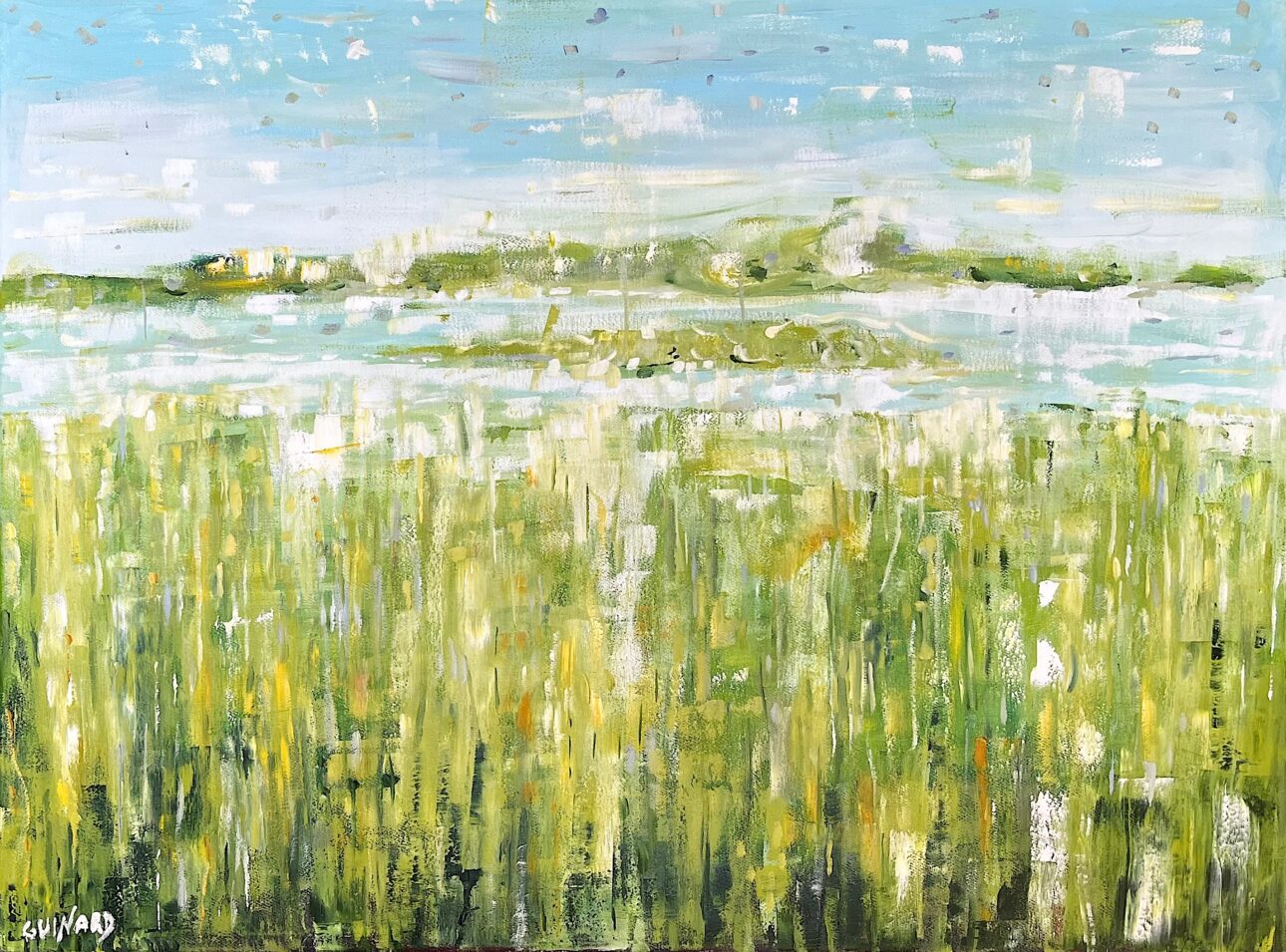 Wiese am Fluss V